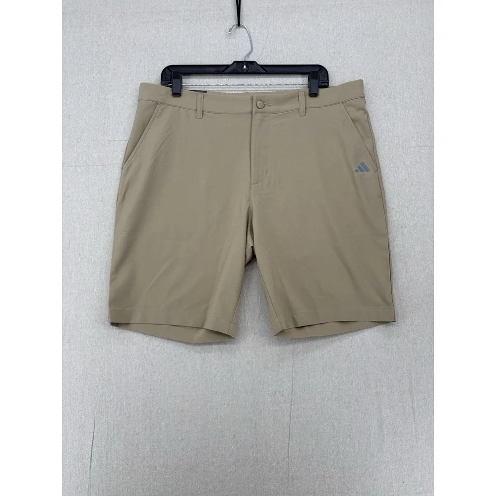 Adidas Golf Shorts Beige Men's Size 36